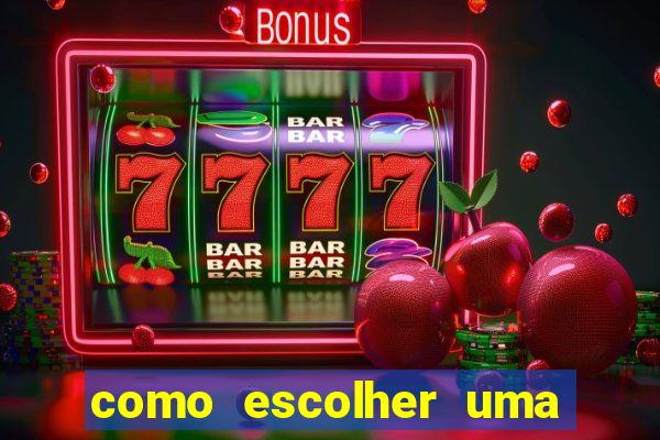 como escolher uma boa cartela de bingo